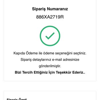 OZSARICAM Ozsaricam Ürünümü 10 Gündür Ulaştırmadı.