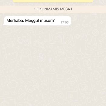 WhatsApp Yabancı Ülke Mesajı