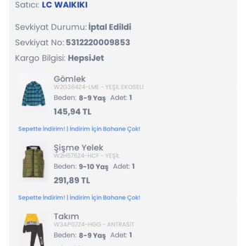 LCW İnsanların Parasını Kullanıp 10 Gün Sonra İade Yapıyor