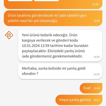 Trendyol Pratico Pişmanlıktır Yetersiz Müşteri Hizmetleri