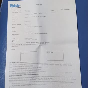 Fakir Ev Aletleri Bozuk Çıktı M
