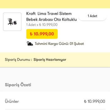 Şok Marketler Ödenen Bebek Arabası İptal Edildi, Çözüm Bekliyorum!