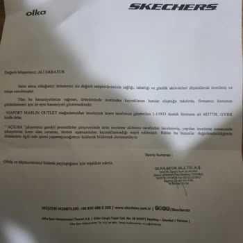 Skechers 2-3 Haftada Parçalan Üretim Hatasız Spor Ayakkabısı