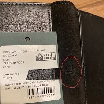 Divarese Den Aldığım Üründe Kusur