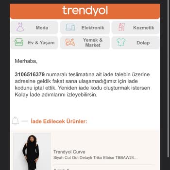 Trendyol Express Çalışanı Yüzünden Elimde Kalan Kargo