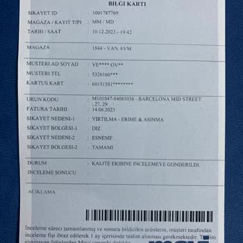 Mavi Jeans Pantolon Problemi