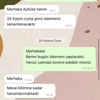 Dcey Elbise Kira Ödemelerini Çok Geç Yatırıyor