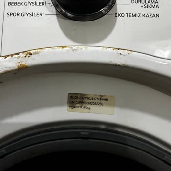 Samsung Çamaşır Makinesi 4 Yılda Çürüdü
