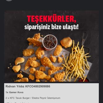 KFC Teslimat Sorunları Ve İletişim Güçlüğü Yaşanan Restoran Hizmetleri
