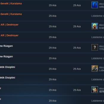 Steam Envanterimi Habersiz Satmışlar!