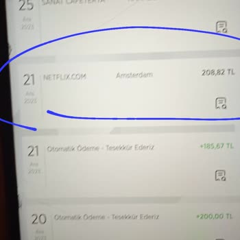 Netflix Amsterdam Hesaptan Para Çekti