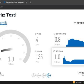 Atlantisnet İnternet 100 MB Hız Aldım Ancak 0,8 MB -19 MB Çalışıyor