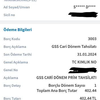 SGK GSS Prim Ödeme Dönemi Karışıklığı Ve Mağduriyeti