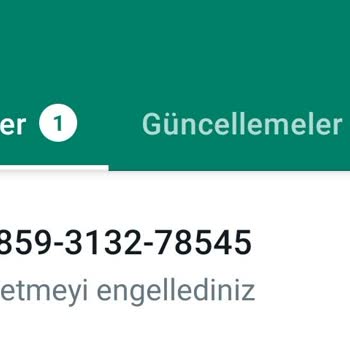 WhatsApp Yabancı Ülkeden Mesaj