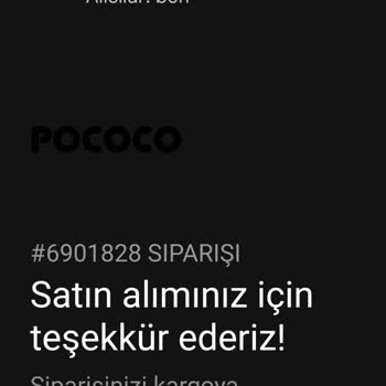 Tr-pococo.com Adresi Gerçek Değil. Satın Aldığım Ürünü Göndermediler