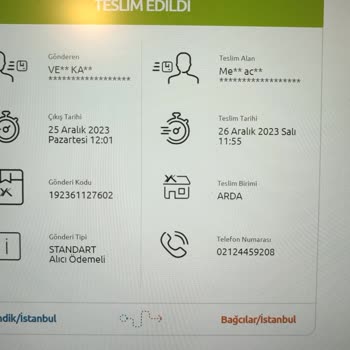 Beymen Kargo Teslim Kaydına Rağmen Ürün Bedeli Henüz İade Edilmedi