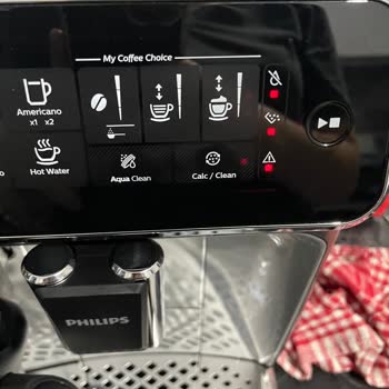 Philips Latte GO Uyarı Veriyor