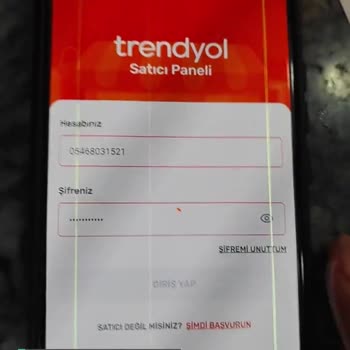Trendyol Satıcı Paneline Giriş Yapamıyorum