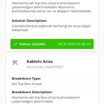 Kablo TV Kumanda Arızası Ve İlgisiz Hizmet Sorunu