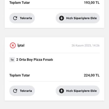 Pizza Hut Paramı Geri Versin