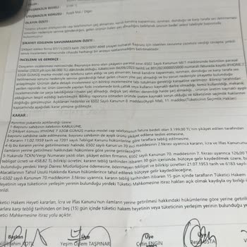 Destek Bilişim Ayıplı Mal Satışı Sonrasında Gereğini Yapmaması