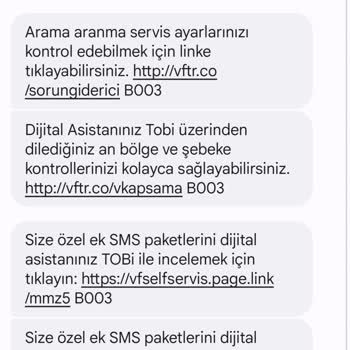 Vodafone Toplu SMS İzni Ve Müşteri Mağduriyeti