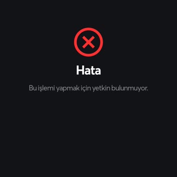 Papara Yetkiniz Bulunmuyor Sorunu