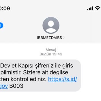 Ibbmezdaıbs (SMS) Gelen SMS