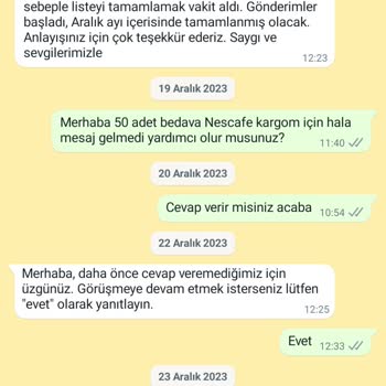 Nescafe Neapp 50 Adet Kahve Kampanyası