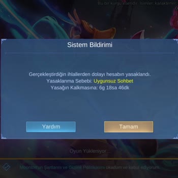 Mobile Legends Hesabım Ban Yedi Hesap Değiştiremiyorum