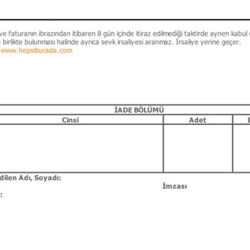 Hepsiburada Muhasebeye Ulaşılamıyor. Faturaları Yanlış Düzenliyorlar!
