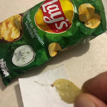 Lays Marka Paketten Yabancı Cisim