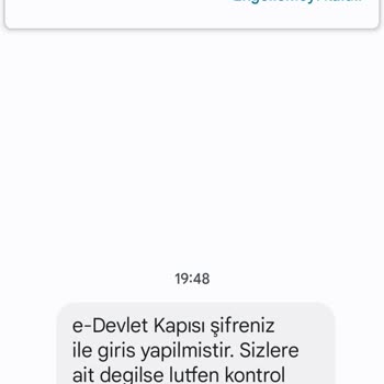 Ibbmezdaıbs (SMS) Gelen Mesaj