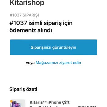 Kitaris (kitaris.com) Kitaris Adlı Siteden Telefon Kılıfı Siparişi