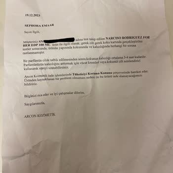 Sephora Arcon Kozmetik Kalıcı Olmayan Parfüm