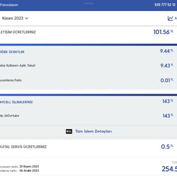 Paycell Faturama Yansıt Ek Ücret Çıkartıyor