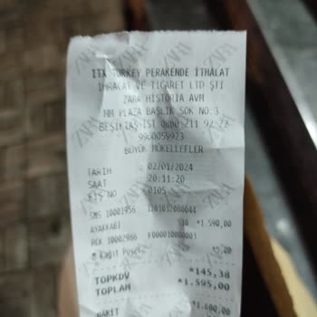 Historia AVM Zara Şubesinde Değişim Yapamadım