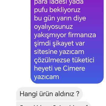 Dekorevi Mobilya Dekorevi Teslim Edilmeyen Puf