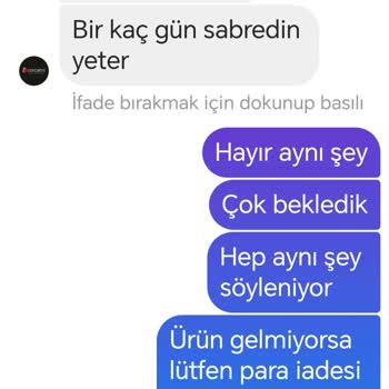 Dekorevi Mobilya Dekorevi Teslim Edilmeyen Puf