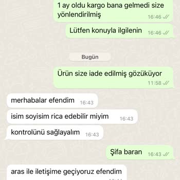 OZSARICAM Ozsaricam Ücret İadesi Yapmıyor