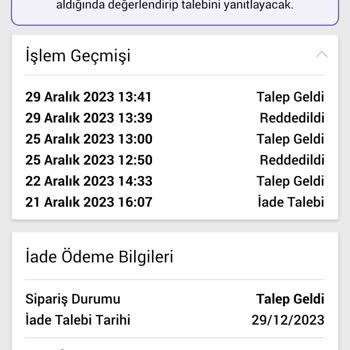 N11 Kadrioğlu Bilisim İade Sorunu