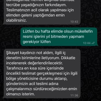 AGT Kurye (aynigunteslim.com) Kurye Şirketi Teslimat Sürecindeki Gecikmeler Ve İletişim Sorunları