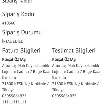 Kitapmatik'te Sipariş Sorunları