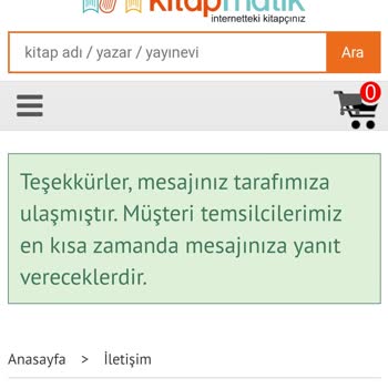 Kitapmatik'te Sipariş Sorunları