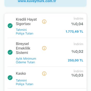 Kuveyt Türk Taşıt Finansmanı "Fırsat" Ürünleri