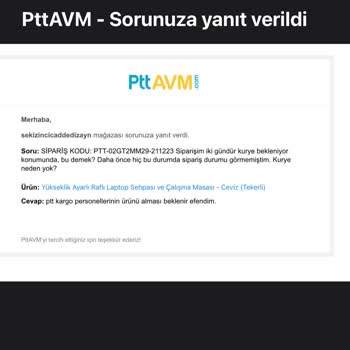 Epttavm Kurye Sorunu Yaşıyor!