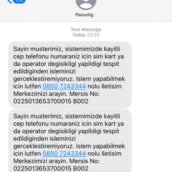 Passolig Kartı Başvuru İşlemi Sim Kartı Sorunu
