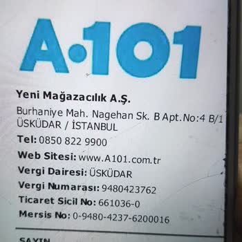 A101 E Faturada T. C. No Yaz