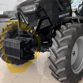 Deutz Fahr 6135 C Warrior Front Weight Error