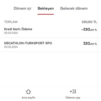 Decathlon İnternet Üzerinden Ödeme Yapmama Rağmen Hata